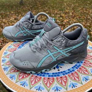 Asics GEL-Sonoma 5 Gray and Teal Women's Athletic Shoes